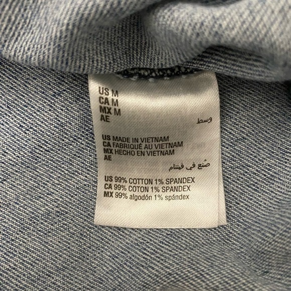 Style & Co Denim Jacket Size Medium - Picture 5 of 5